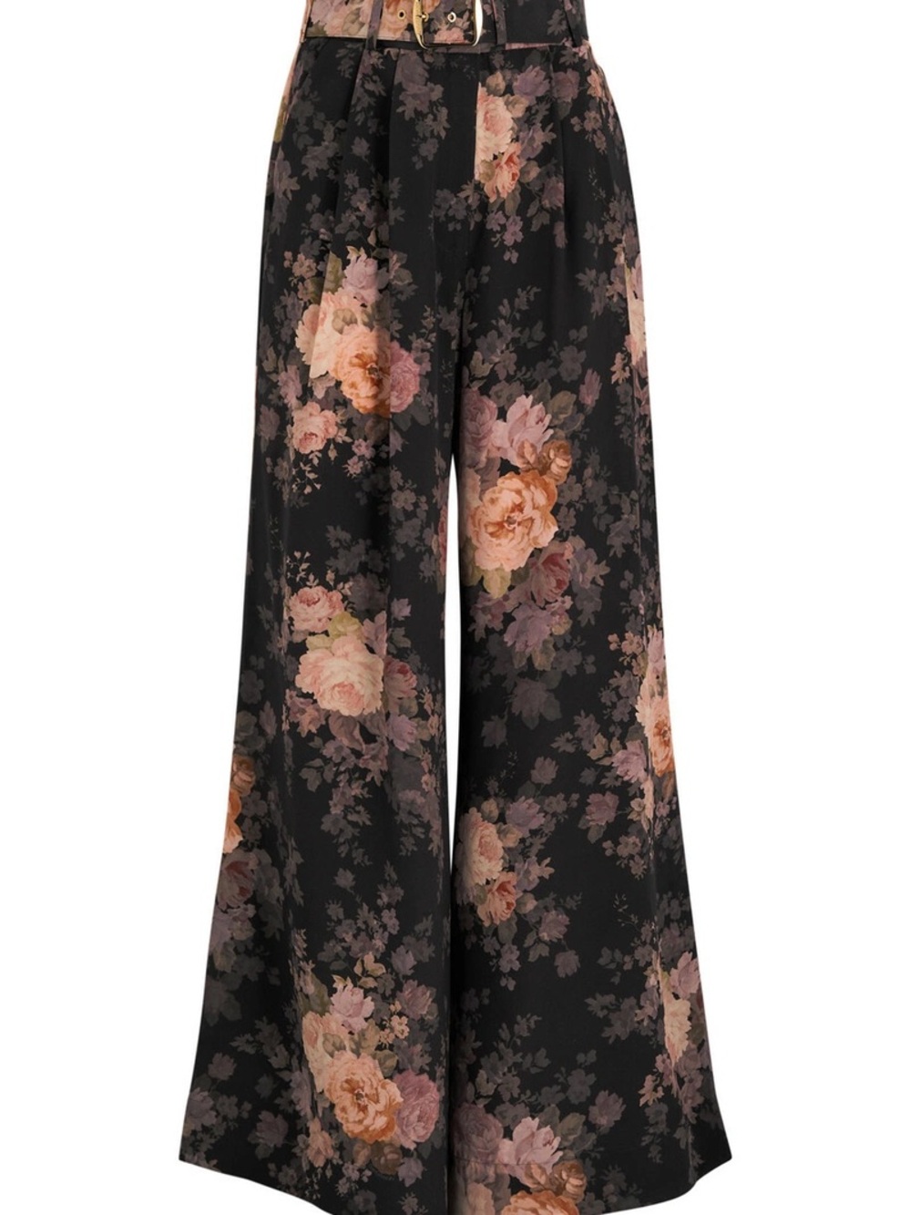 Zimmermann Illustration Floral-print Silk Trousers Multi Floral
